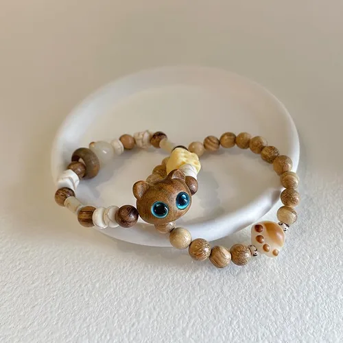 Vista 4 de Pulseras Y2k Y2k, accesorios estéticos, accesorios estéticos, pulsera estética Y2k para mujer, material de preparación