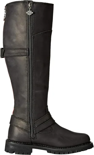 Vista 6 de HARLEY-DAVIDSON FOOTWEAR Botas de motocicleta Lomita para mujer, Negro