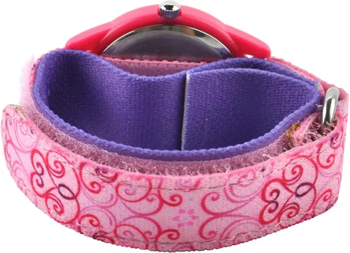 Vista 2 de Dsiney Princess - Reloj analógico de cuarzo y nailon para niños Rosado