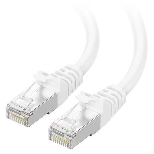 Vista 11 de Cable Matters 10Gbps Cable de Ethernet Cat 6A sin enganches y con protección de longitud corta - 1 pie, Cable Cat 6A, Cordón Cat6A, Cable Ethernet