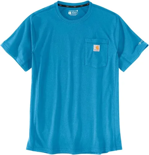 Vista 20 de Carhartt Force - Camiseta de manga corta, con bolsillo, de ajuste holgado y peso medio para hombre Malt