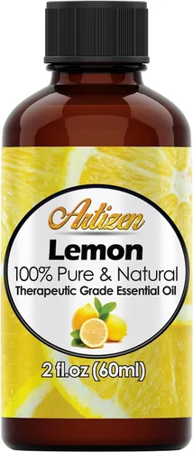 Vista 106 de Aceite esencial Artizen (100 % puro y natural, sin diluir) de calidad terapéutica, botella gigante. Ideal para aromaterapia, relajación, terapia