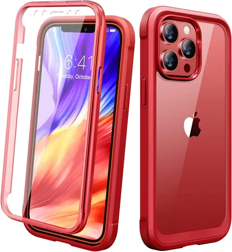 Vista 104 de Miracase - Funda para iPhone SE de 3ª/2ª generación 2022 2020 de cuerpo completo con protector de pantalla de vidrio integrado, resistente