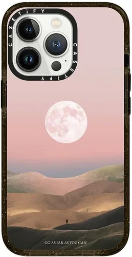 Vista 94 de CASETiFY Funda Impact para iPhone 13 [Protección contra caídas de grado militar 4X de 8.2 pies/Compatible con Magsafe] - #1 Mom - Transparente