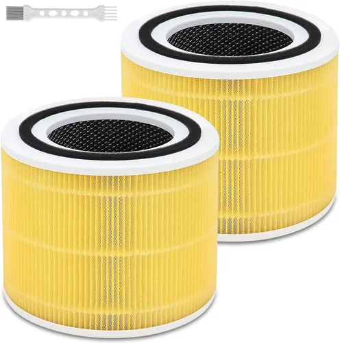 Vista 8 de Paquete de 4 Core 300/Core P350 Compatible con LEVOIT Core P350/Core 300 y Core 300S, Filtro Verdadero de Grado Carbón Activado de Alta Eficiencia
