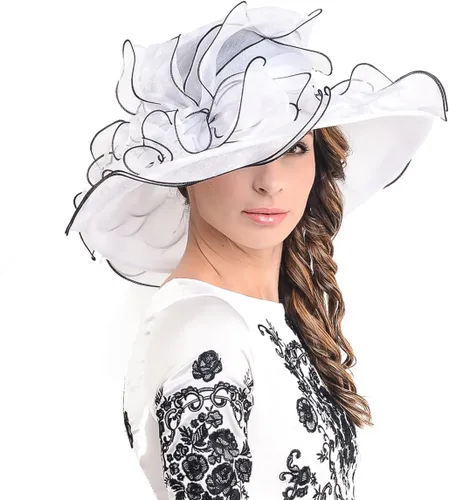 Vista 2 de Sombrero ligero para Derby de Kentucky, iglesia, boda #S052