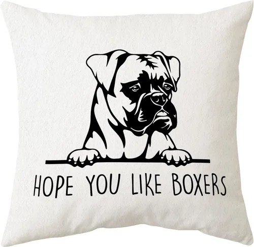 Vista 5 de Sidhua Beagles - Funda de almohada con temática de perros para el hogar, con cita divertida "I Just Freaking Love Beagles Okay", funda de almohada