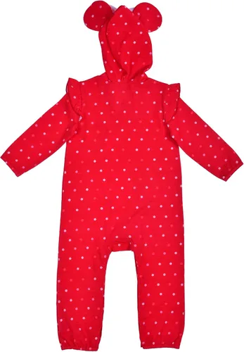 Vista 2 de Disney Minnie Mouse - Mameluco con capucha para recién nacidos y bebés