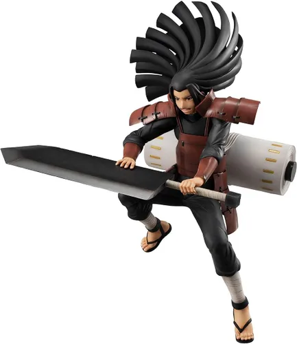 Vista 4 de Megahouse Naruto: Figura de PVC de la serie de gemas de Hashirama Senju, multicolor