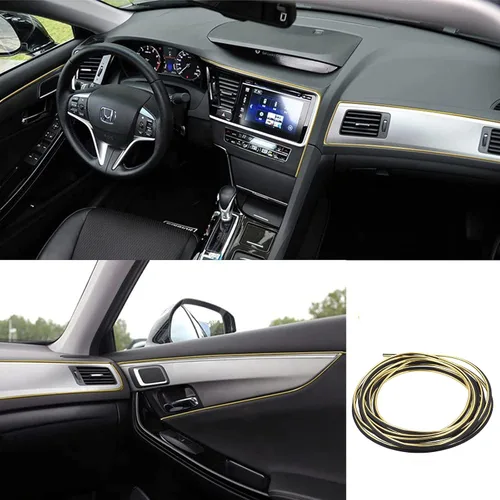 Vista 10 de Atmomo - Cinta flexible de 16.4 pies para decoración de auto, interiores y exteriores