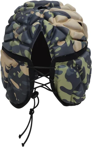 Vista 4 de Casco de rugby ajustable, protector de cabeza de hockey, protector de cabeza de hockey, protector de cabeza de fútbol, gorra Scrum Cap 7v7