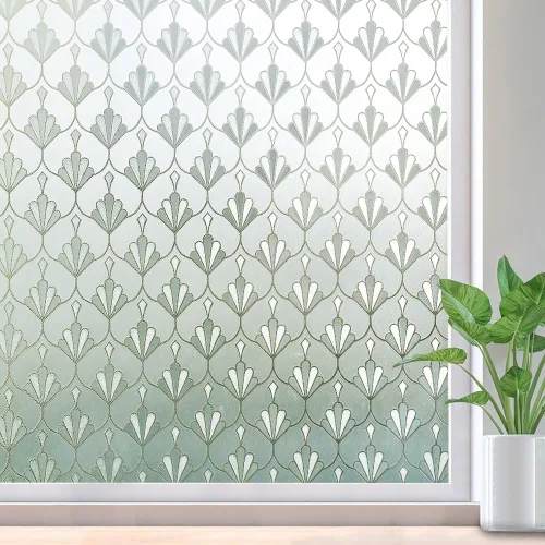 Vista 10 de rabbitgoo Tinte de ventana para el hogar con herramientas, negro plateado, 17.5 x 78.7 pulgadas One Way Privacy Window Film UV Blocking Heat