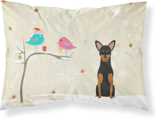Vista 39 de Caroline's Treasures BB2515PILLOWCASE Between Friends Appenzeller Sennenhund - Funda de almohada de tela estándar, ligera, súper suave, fácil