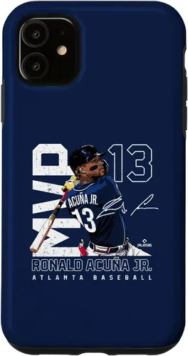 Vista 8 de MVP Ronald Acuna Jr Atlanta MLBPA - Carcasa para iPhone 17