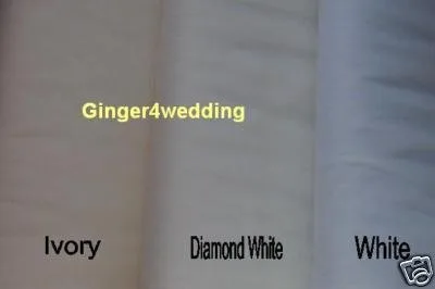 Vista 3 de Shop Ginger Wedding 1 capa capilla velo de novia corte borde crudo, Diamante blanco