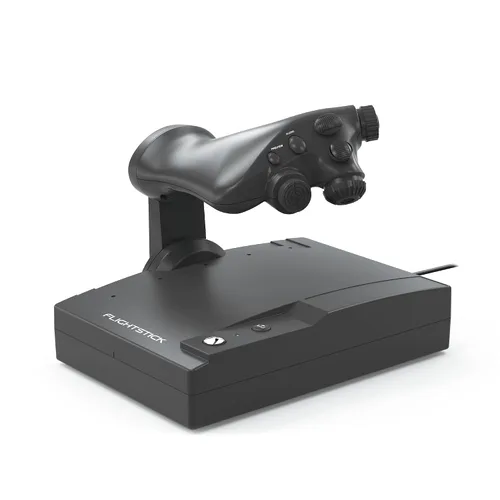 Vista 3 de HORI HOTAS Flight Stick Designed for Xbox Series XS, Xbox One and PC - Officially Licensed By Microsoft