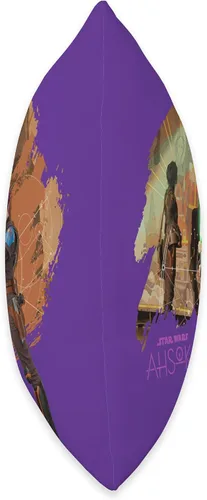 Vista 2 de Star Wars Mural Ahsoka Part Two Sabine Wren y almohada de sable de luz