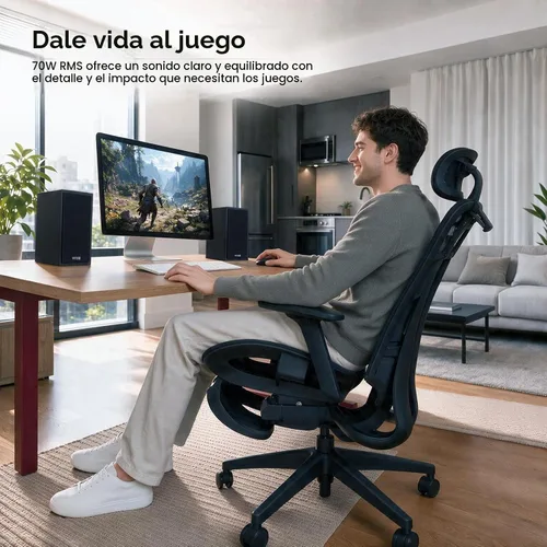 Vista 6 de Dayton Audio Classic B40A Par de bocinas de estante con Bluetooth y alimentación (Negro, 4")