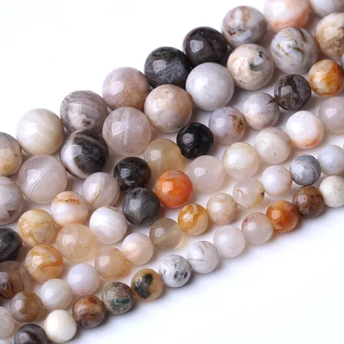 Vista 50 de 90 PIEZAS 4MM Cuentas de Piedra Sangrienta Africana Cuentas de Piedras Preciosas Naturales Redondas para Hacer Joyas DIY Piedra de Energía