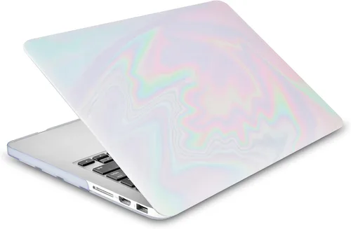 Vista 4 de Funda ultradelgada para MacBook Pro de 13 pulgadas versión 2026 2025-2016 chip M2 M1, carcasa rígida de plástico ligero para MacBook Pro de 13