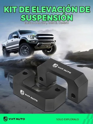 Vista 2 de YHTAUTO Kit de elevación de nivelación delantera de 2.5 pulgadas