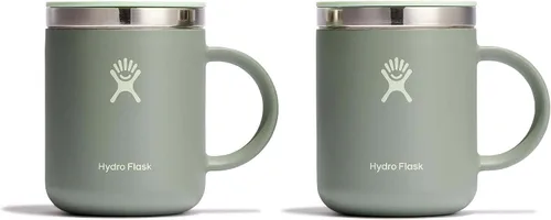 Vista 10 de Hydro Flask - Juego de regalo de taza de café; con aislamiento térmico, de acero inoxidable, antiderrame, a prueba de fugas; 12 onzas, color negro