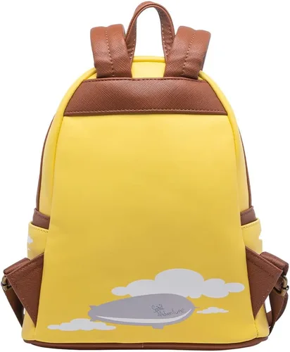 Vista 2 de Loungefly Disney Pixar Up Young Carl - Mochila para cosplay, Varios colores, Wdbk2678