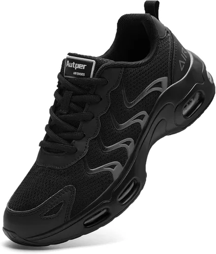 Vista 4 de JARLIF - Tenis deportivos ligeros, transpirables, para correr, gimnasio, talla 2.5 - 7 MX