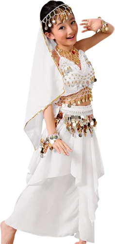 Vista 46 de Astage Disfraz de princesa para niñas, ropa de Halloween, vestido de carnaval, danza, todos los conjuntos