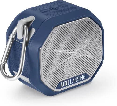 Vista 15 de Altec Lansing HYDRATREK - Altavoz Bluetooth magnético, impermeable IP67, altavoz portátil, emparejamiento inalámbrico verdadero, carga rápida USB-C