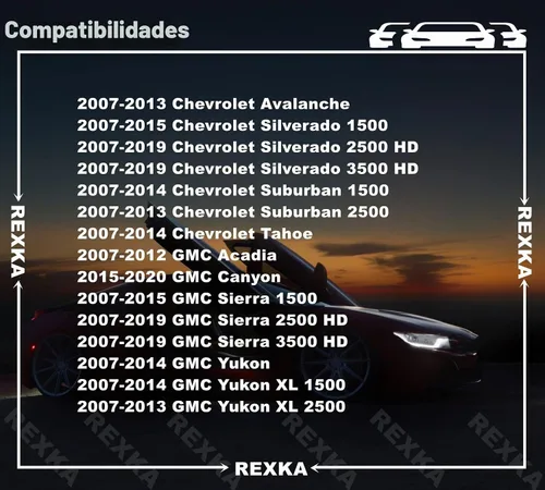 Vista 3 de Rexka 10 piezas de tuerca de retención de lámpara antiniebla 11570830 compatible con Cadillac Escalade, Chevy Avalanche, Camaro, Colorado, Silverado