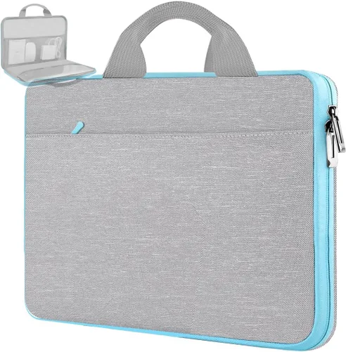 Vista 14 de Hseok - Funda para computadora portátil de 13 a 14 pulgadas, maletín compatible con MacBook Pro de 14 pulgadas M4/M3/M2/M1, todos los modelos de Mac