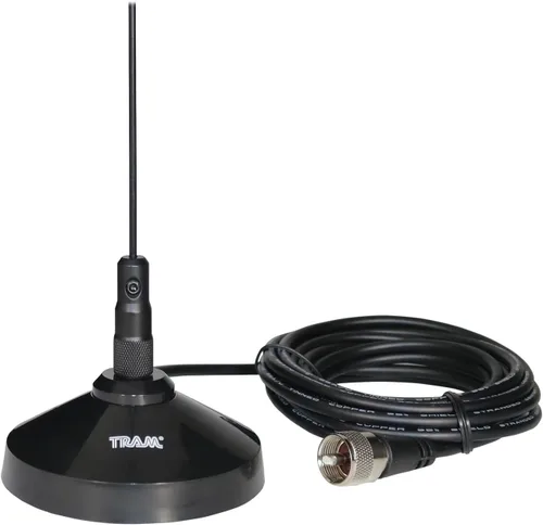 Vista 8 de Tram Kit de antena de radio amateur de 100 vatios de doble banda preajustada de 144 MHz a 148 MHz VHF/435 MHz a 450 MHz UHF con montaje magnético