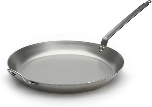 Vista 6 de De Buyer - 5110.18 - Estufa 'Carbon Plus' Round Lyonnaise Cup - Pluma de cola remachada - Hoja de acero blanco diámetro 7.1 in