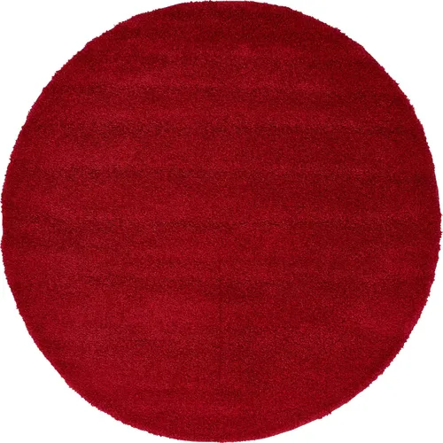 Vista 504 de Unique Loom Colección Solo - Alfombra de área Calabasas (3 pies 3 pulgadas x 5 pies 3 pulgadas, rectangular, rojo)