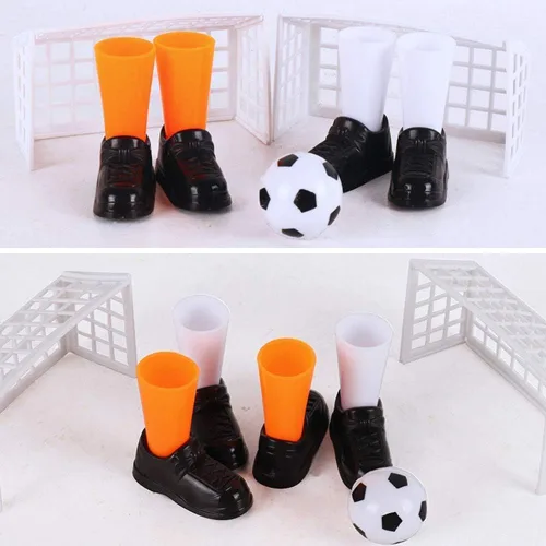 Vista 2 de 1 juego de fútbol de dedo con dos objetivos para fanáticos regalos de fiesta de club - productos de fútbol, juegos de fútbol, fútbol de juguete