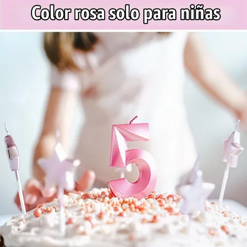 Vista 3 de Banda y Tiara de Cumpleaños de 5 Años con Vela, Banda de Cumpleaños de "Es Mi Cumpleaños" con Corona de Diamantes de Imitación y Globo para Niñas