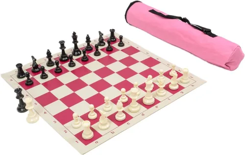 Vista 4 de Wholesale Chess Combo de juego de ajedrez Archer Negro