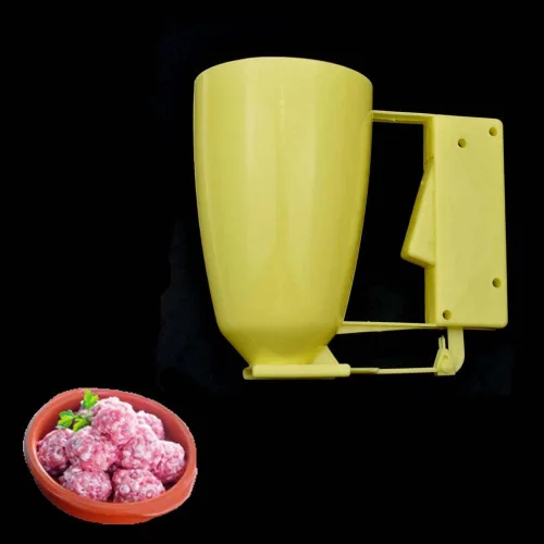 Vista 3 de RELAND SUN Meatball Maker - Dispensador de masa de mano, separador de masa