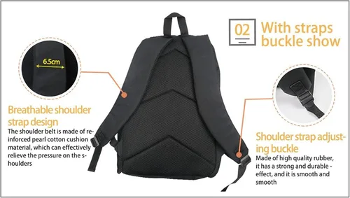 Vista 4 de POLERO Mochila de animales con estilo unisex Stedents Mochila escolar casual al aire libre viaje Daypack, Flores coloridas onduladas de remolino