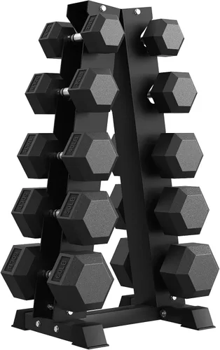 Vista 13 de Hex Dumbbell Sets with Rack, 85-560lb Dumbbell Weight Set & Storage Rack