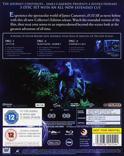 Vista 2 de Avatar Extended Collector's Edition Blu-ray