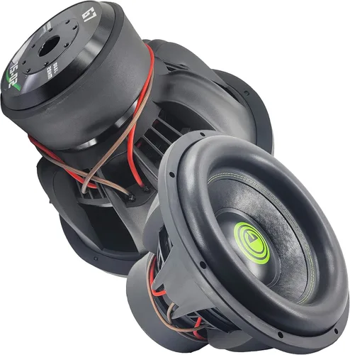 Vista 11 de Gravity 1 subwoofer de audio para automóvil de 6.5 pulgadas y 600 vatios con DVC de 4 ohmios de 6.5 pulgadas, sub individual - Característica
