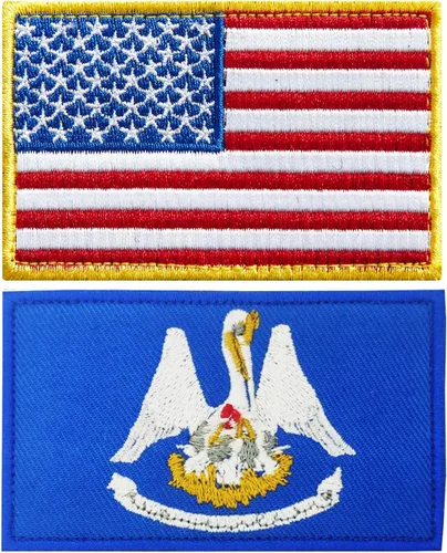 Vista 40 de stidsds Paquete de 2 parches bordados con la bandera de Estados Unidos de Alabama Alabama, bandera de Estados Unidos, bandera de Estados Unidos