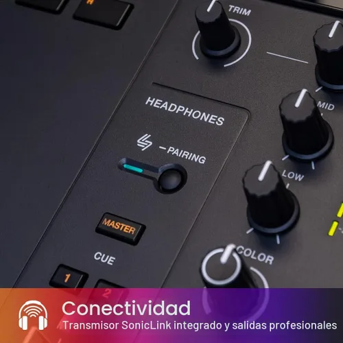 Vista 10 de AlphaTheta XDJ-AN 2-Channel All-in-One DJ System, Touchscreen, Wi-Fi