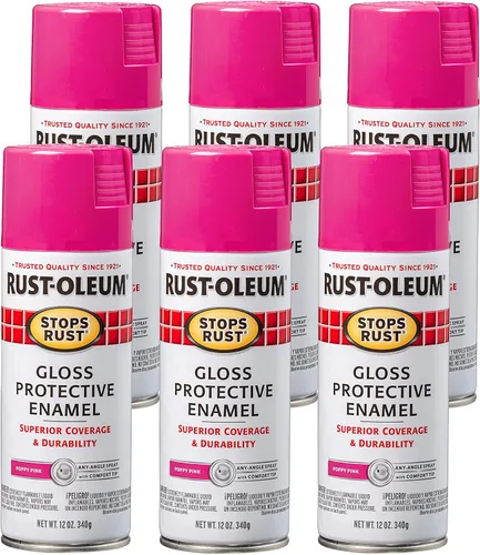 Vista 38 de Rust-Oleum 7776830 - Pintura en aerosol para prevención del óxido, 12 onzas, negro plano
