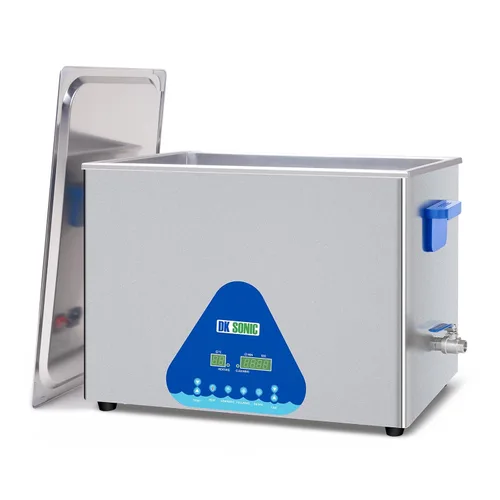 Vista 11 de DK SONIC Limpiador Ultrasónico, 1.5L 60W Limpiador Ultrasónico de Joyas de Acero Inoxidable con Cesta de Limpieza, Temporizador, Limpiador Sónico