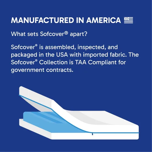 Vista 11 de Mattress Safe® Sofcover® Ultimate - Funda de colchón tamaño King, se adapta a 76 x 80 y 9-15 pulgadas (profundidad), impermeable, hipoalergénico
