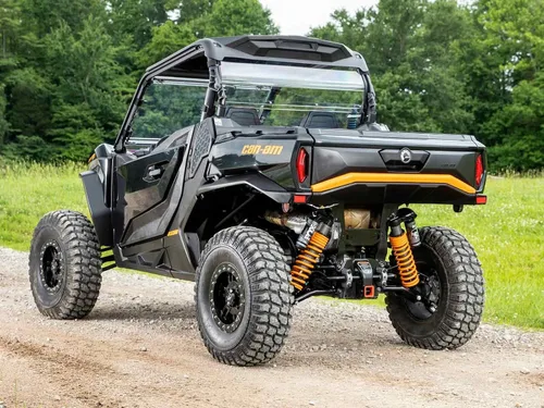 Vista 2 de SuperATV Atlas Pro - Brazos A de desplazamiento trasero de 1.5 pulgadas para Can-Am Commander XT/XT-P/MAX XT 2021+ Compatible con neumáticos de 31