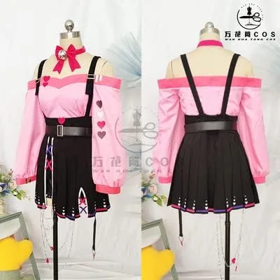 Vista 2 de 1122 Youtube Vtuber Ironmouse - Disfraz de ratón de hierro para cosplay, uniforme de Navidad, Halloween, hecho a medida, cualquier